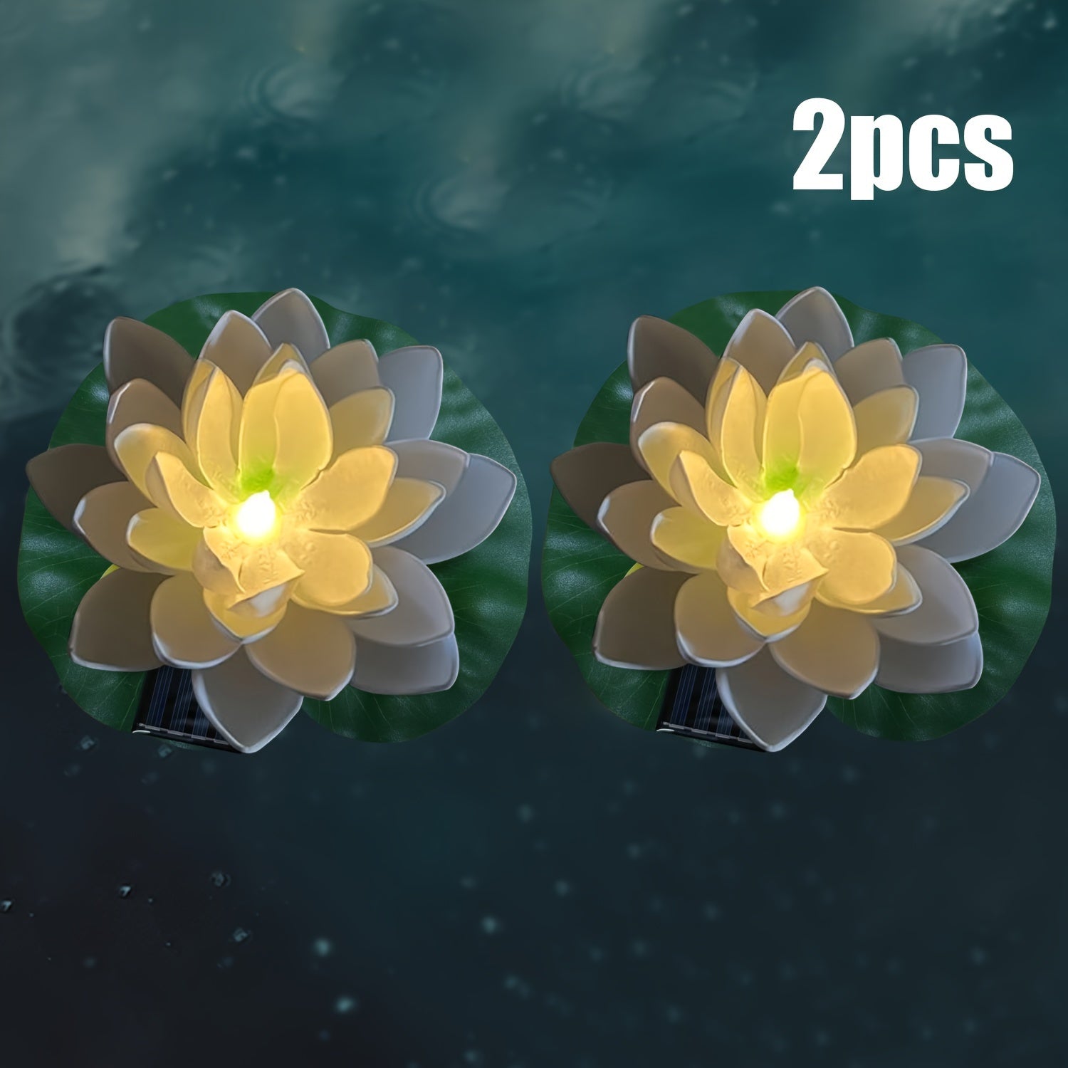 SolarLily - Decorative Lotus-Shaped Solar LED Lanterns in 3 Colors
