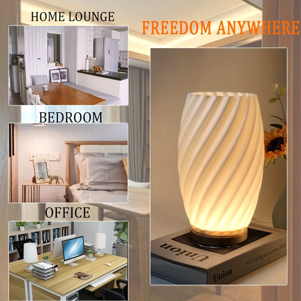 ModiLamp - Modern USB Table Lamp with 3-Color Lighting and Chic Design