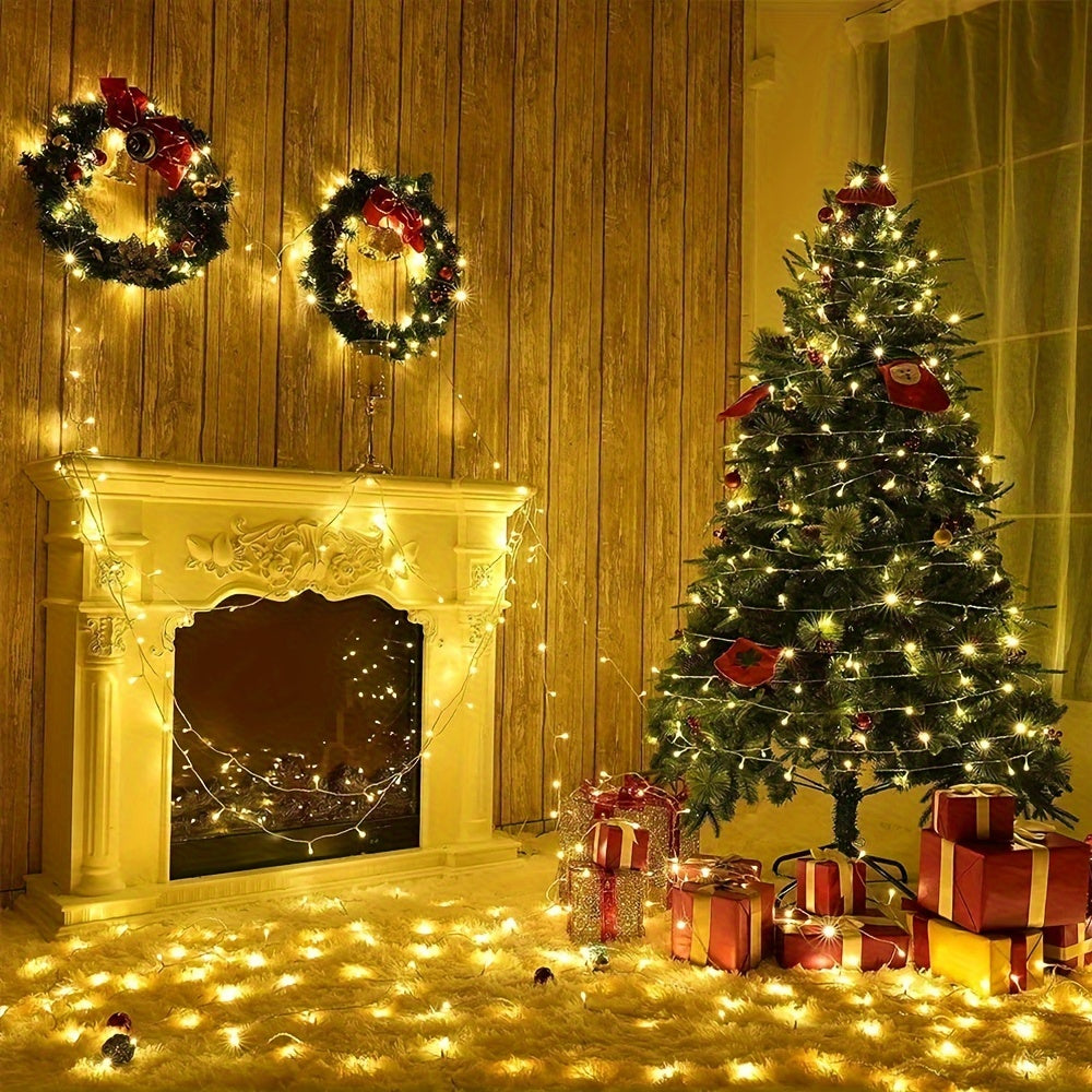 FairyGlow - Guirnalda de luces LED de hadas para decoración festiva