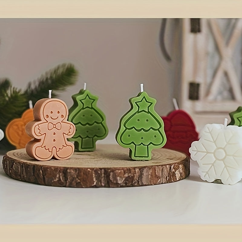 AromaGift - Set of 4 Christmas Theme Aromatherapy Candles