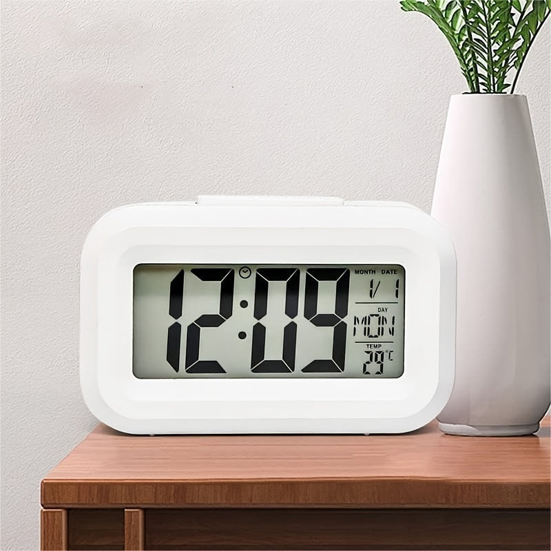 SmartAlarm - Mini despertador LCD con música y visualización de temperatura