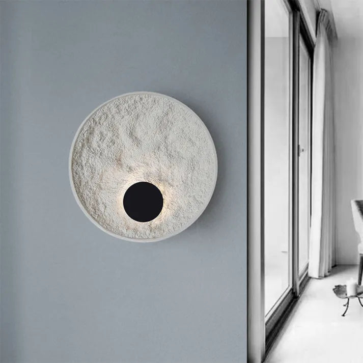 LunaGlow – Round Moon Wall Lamp