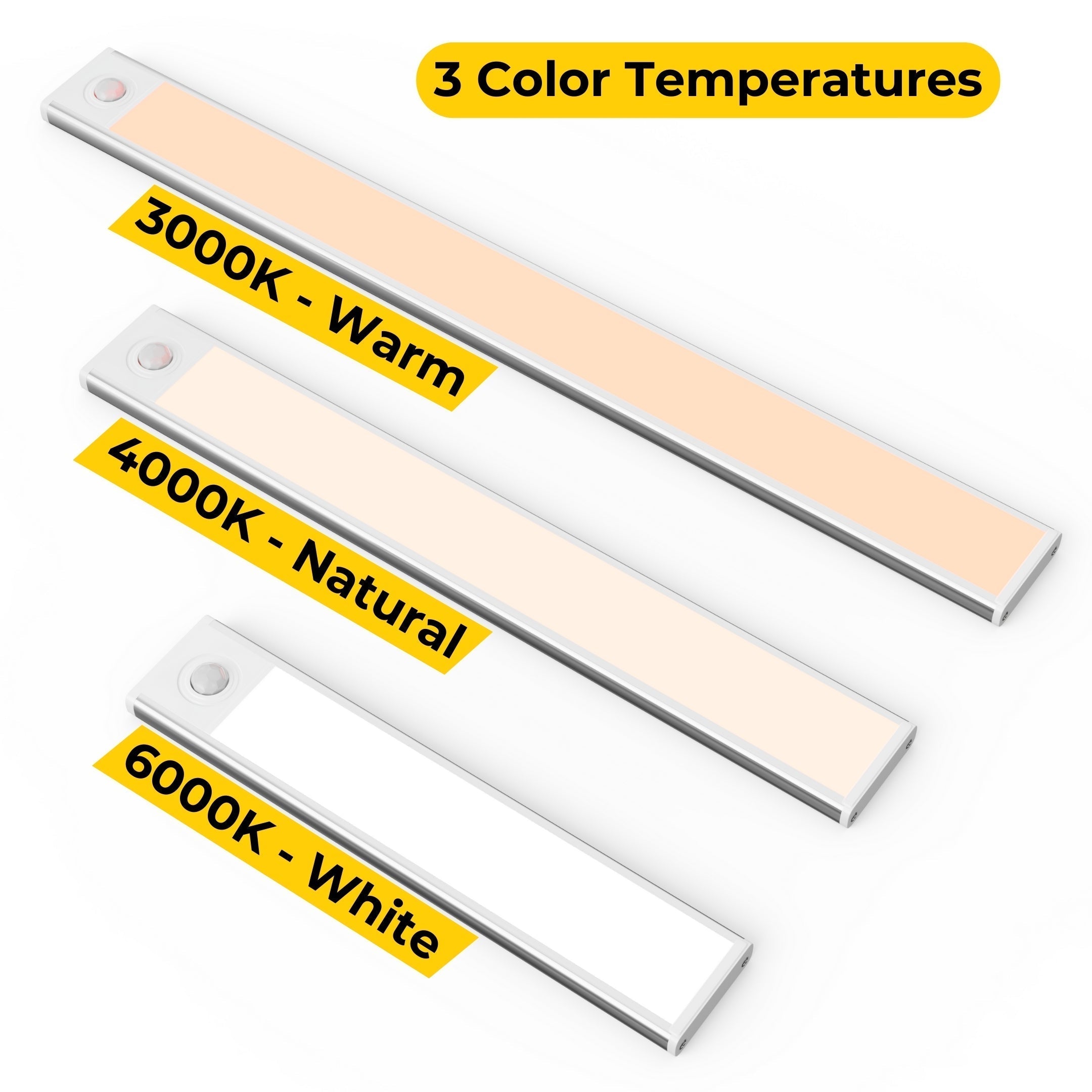 EasyLight - striscia LED con sensore di movimento wireless - Senza problemi, senza cavi
