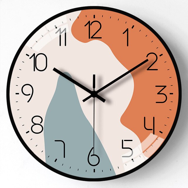 Reloj de pared de diseño ecológico