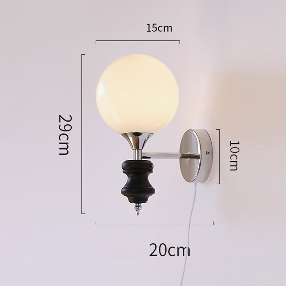 Lampada da parete vintage Bauhaus medievale francese