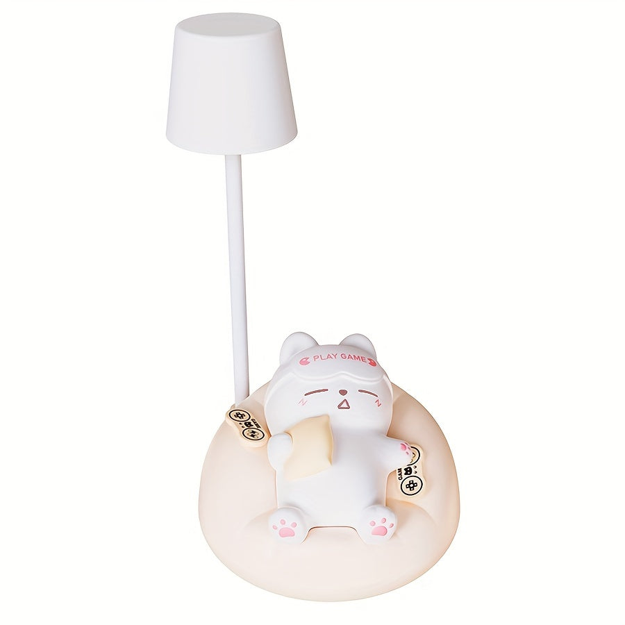 LumiKat - Soft Cat Night Light with USB Charging