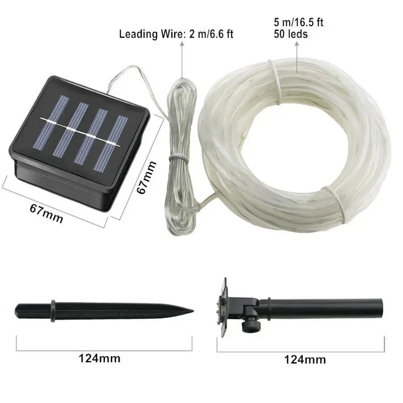 ZonlichtLint - Cordões de Luz com Energia Solar