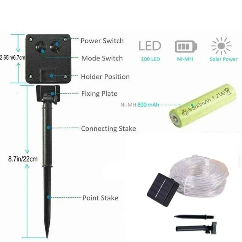 ZonlichtLint - Cordões de Luz com Energia Solar