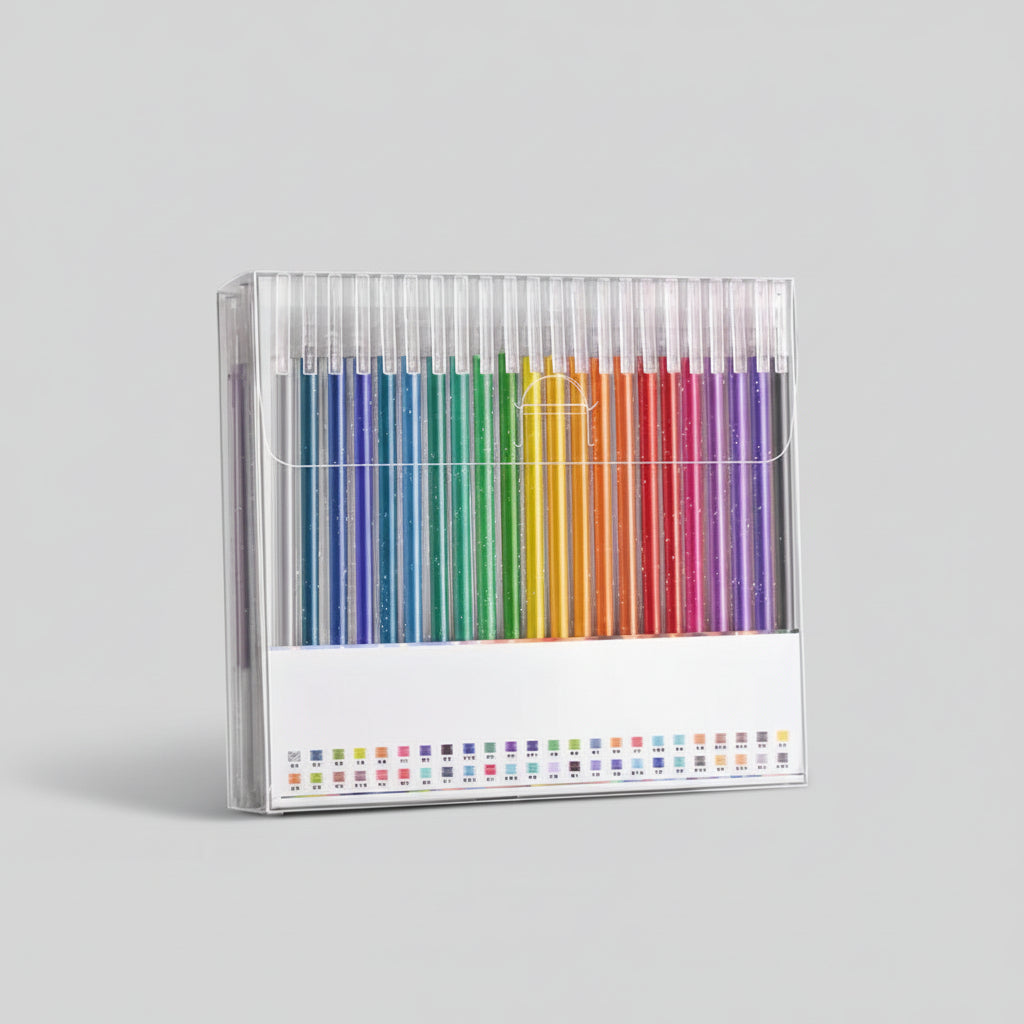Set Penne Gel Glitter Colori Magici Progetti Creativi