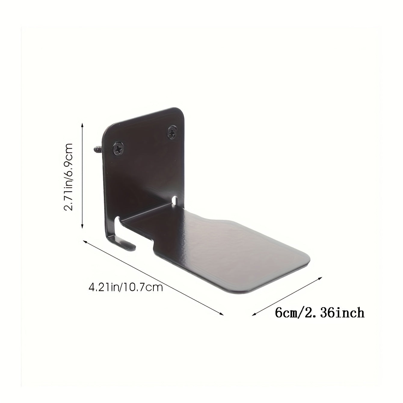 MetalShelf - Juego de Soportes Metálicos para Libros - Diseño Funcional y Duradero para Oficina y Espacio Habitable