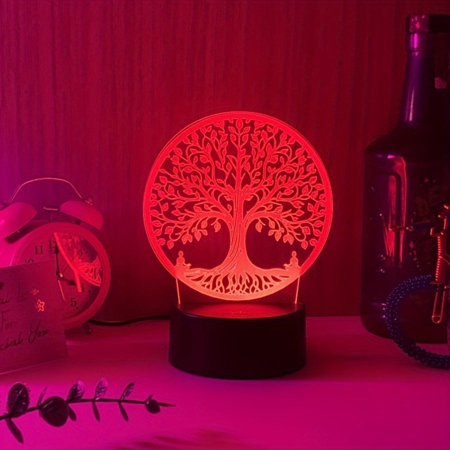 BoomLamp - 3D Acrylic Night Light USB-Powered