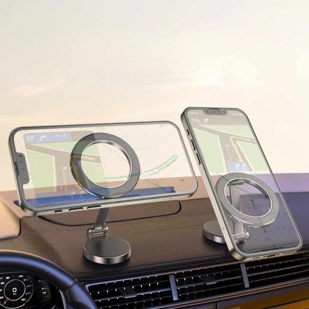 Supporto Telefonico Magnetico Regolabile a 360° per Auto