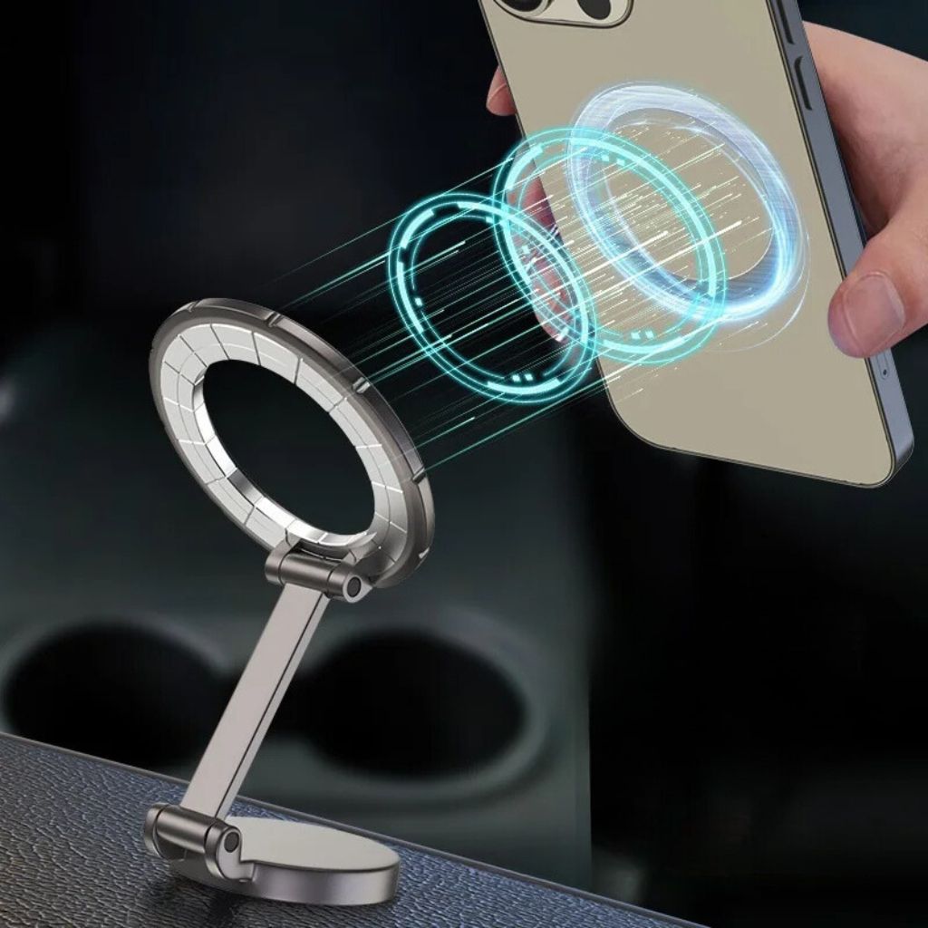 Supporto Telefonico Magnetico Regolabile a 360° per Auto