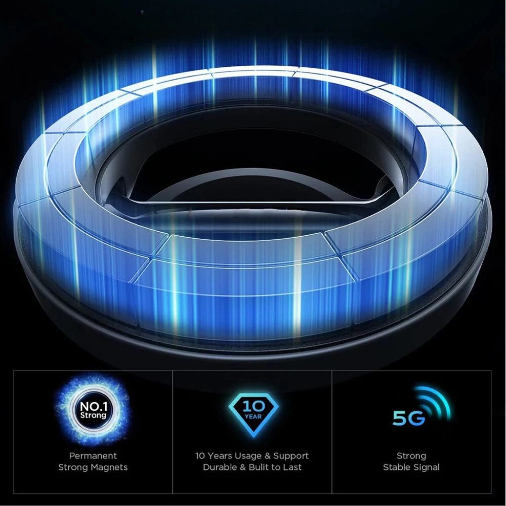 Supporto Telefonico Magnetico Regolabile a 360° per Auto