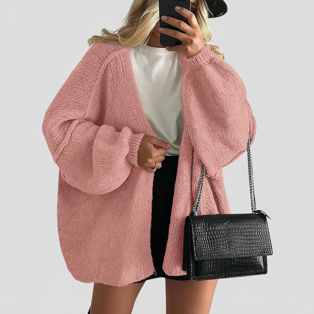 Women's Teddy Fleece Oversized Winter Coat Long Sleeves