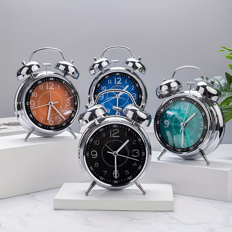 TimeBell - Classic Metal Bell-Top Alarm Clock