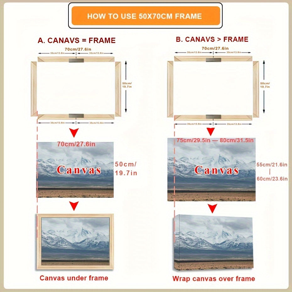 Cornice fotografica in legno massiccio fai-da-te per dipinti a olio diamantati e decorazioni da parete - Perfetta per l'arredamento domestico