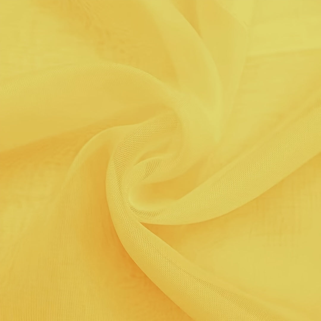 Cortinados Semi-transparentes - Pack de 2 Cortinados Leves e Respiráveis em Poliéster para Quarto e Portas de Terraço