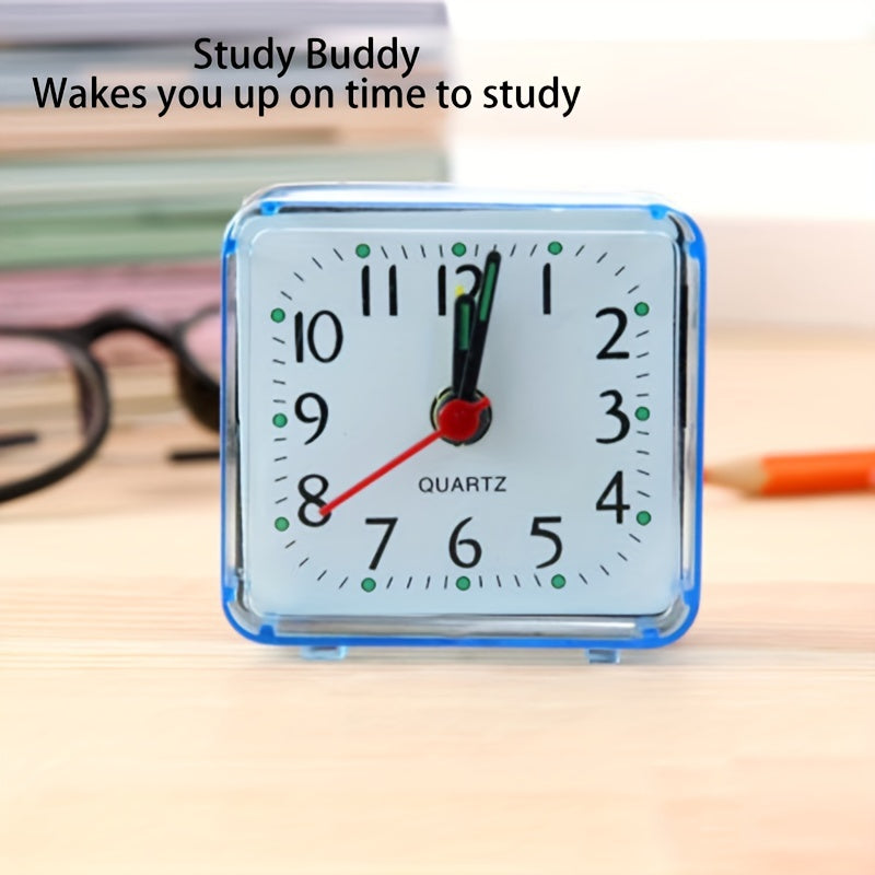 SquareTone - Compact Square Alarm Clock with Beep