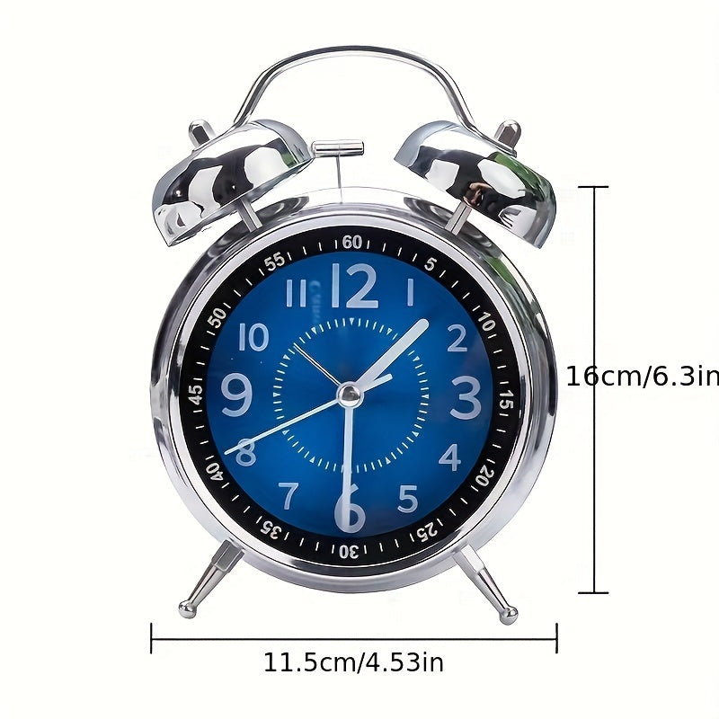 TimeBell - Classic Metal Bell-Top Alarm Clock