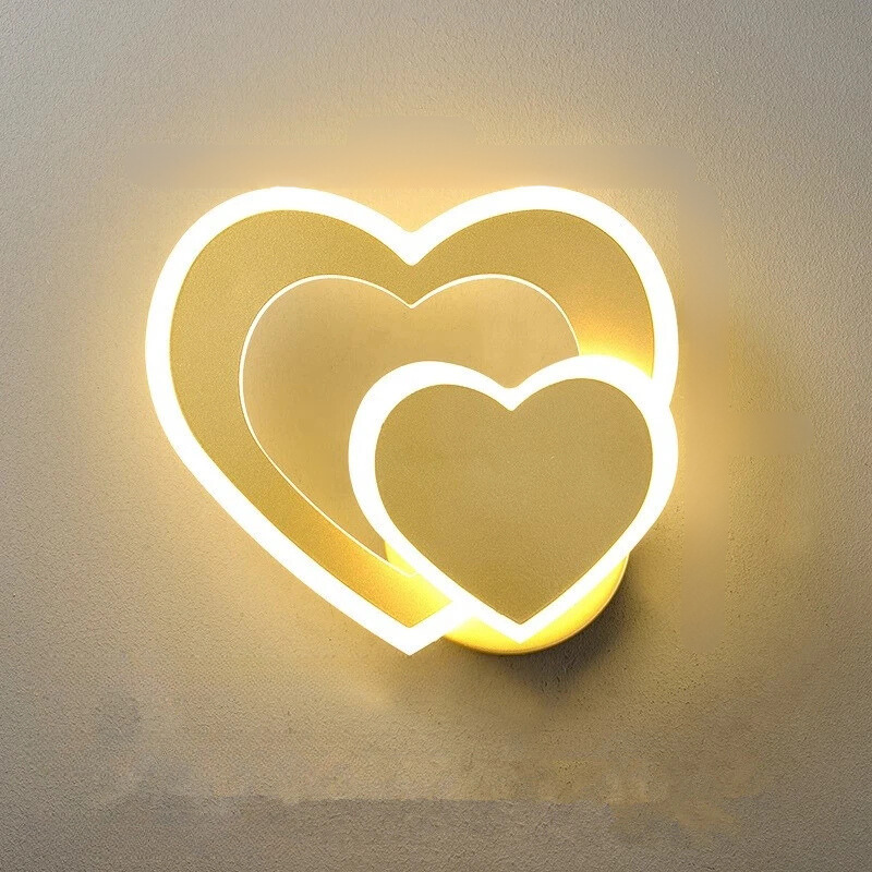 Lampada da parete HeartWall - Illuminazione d'atmosfera LED creativa
