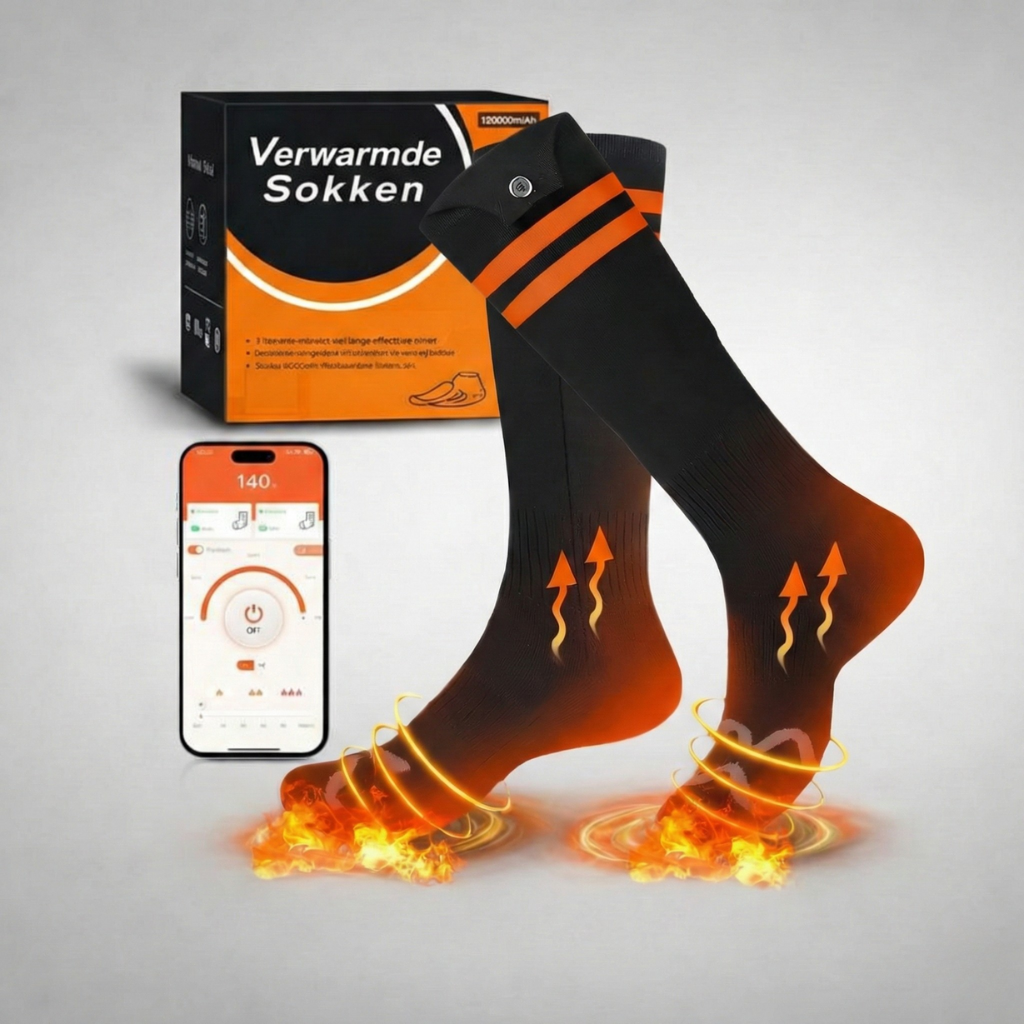 Heated Socks App Control 4 Heat Settings