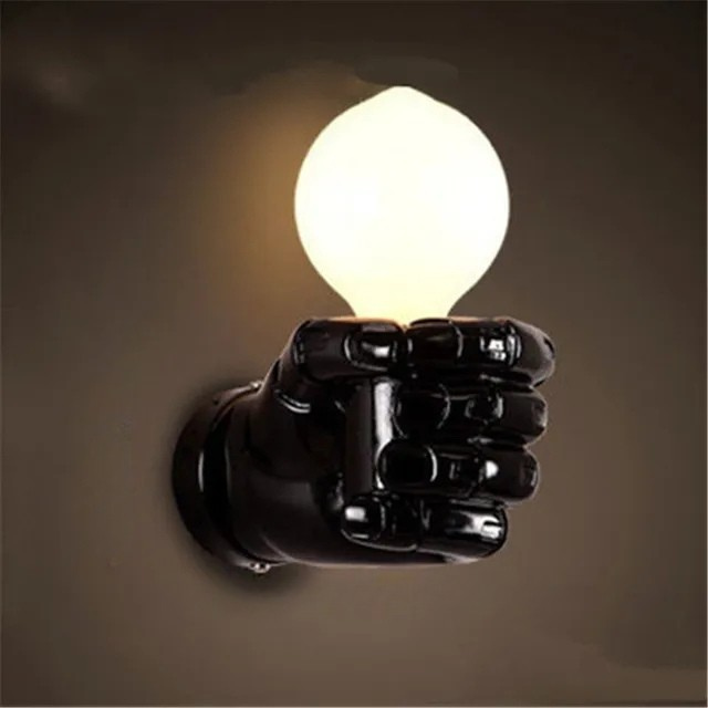 IndustrialGlow - Wall Lamp in Industrial Style Made of Metal – Vintage LED Lamp
