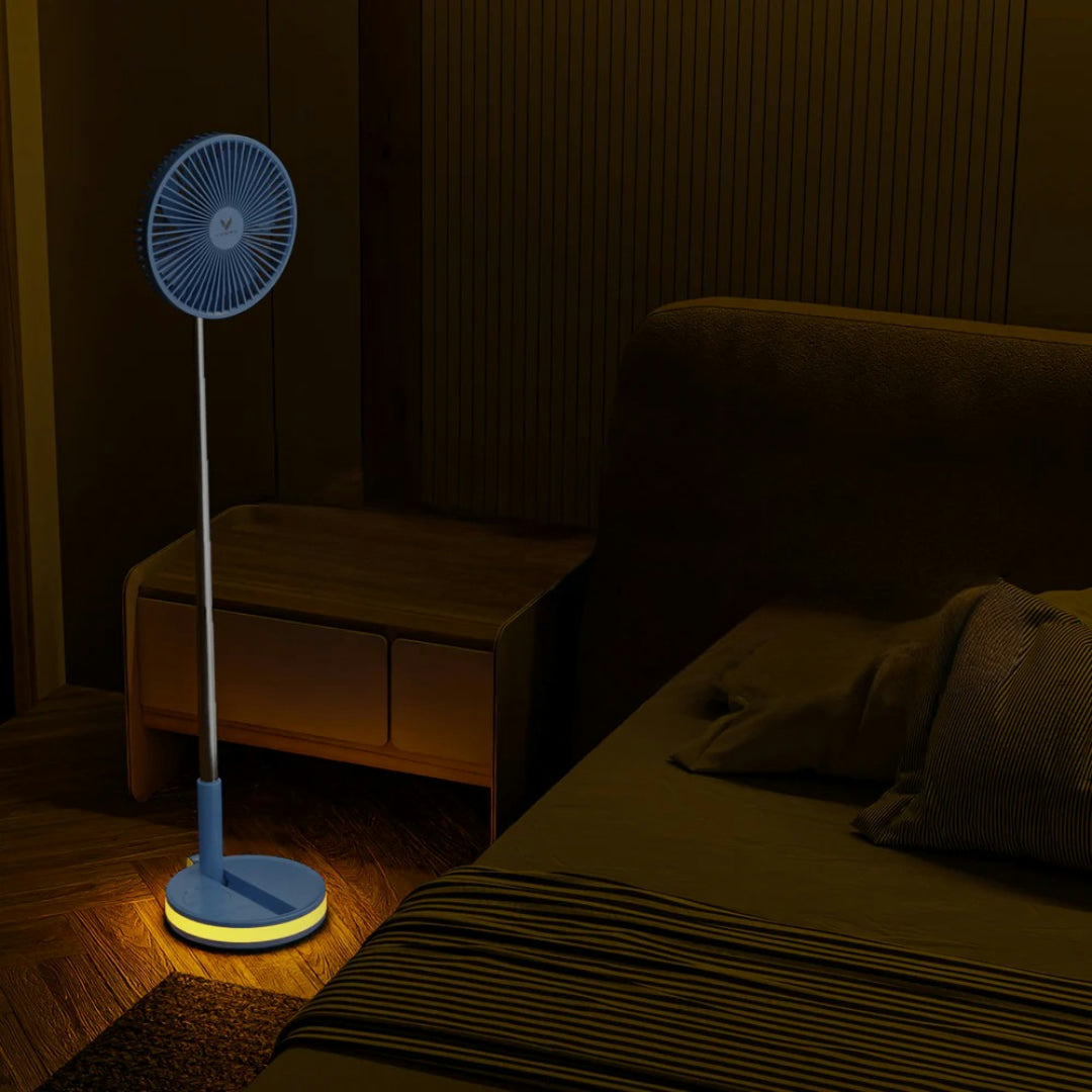Rechargeable USB Portable Table Fan with Remote Control