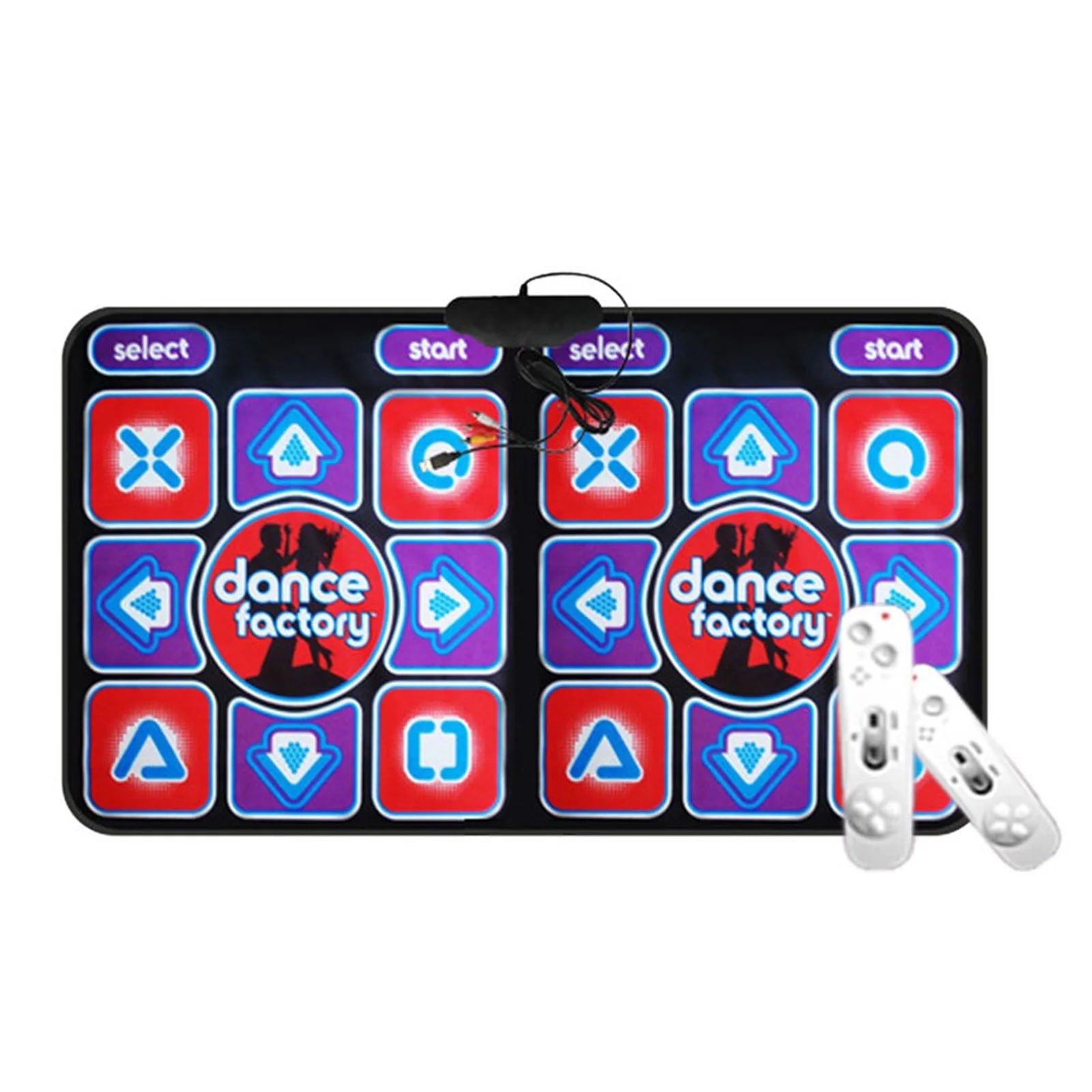 Dubbele Dansmat met Afstandsbediening - Antislip Muziekgame Mat voor Familie, Geschikt voor PC en TV - Image 4