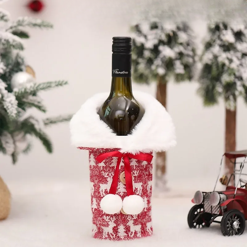 WineWrap - Wine Bottle Cover for Christmas