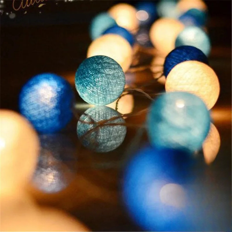 GlobeGlow - LED Cotton Thread Lanterns