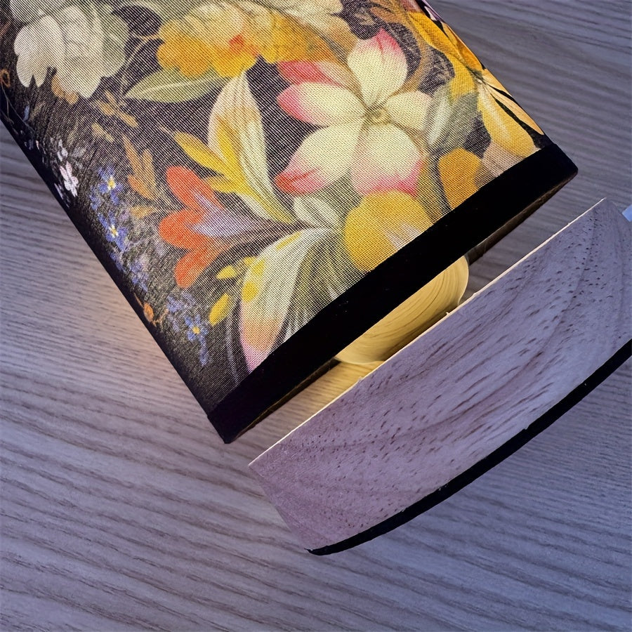 GlowWood - Imaginative LED Table Lamp with Wooden Base