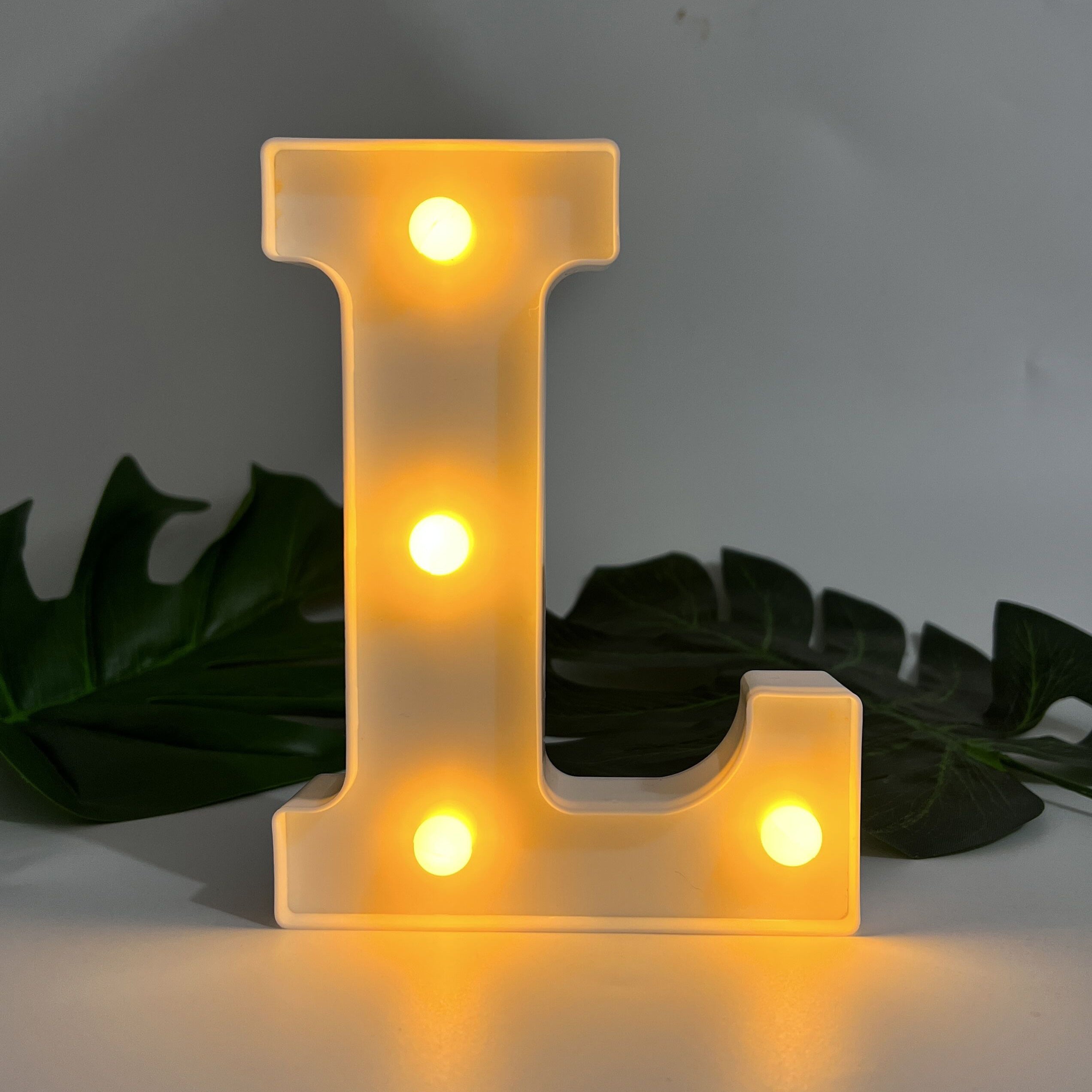 AlphaGlow - LED Decorative Letter Lamp with Battery Power Supply