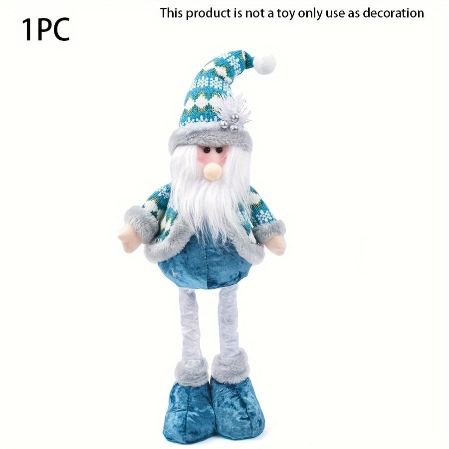 FestiveStyle - Large Christmas Decoration Set (Santa Claus, Reindeer, Snowman & Gnome)