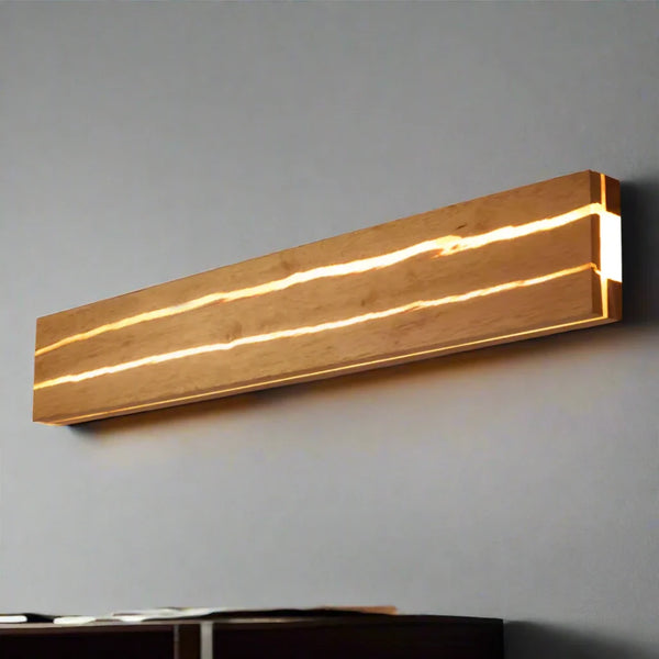 CrackLight – Minimalist LED Wall Lamp with Natural Design