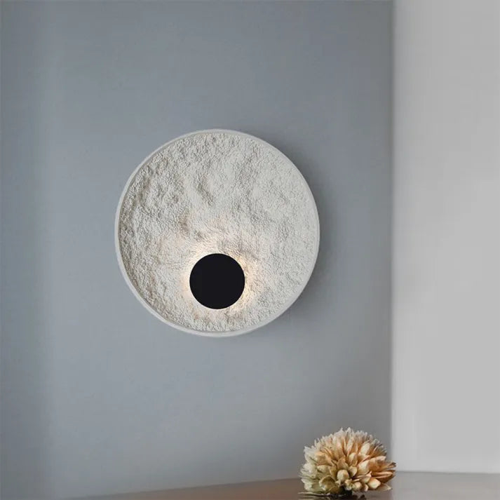 LunaGlow – Round Moon Wall Lamp