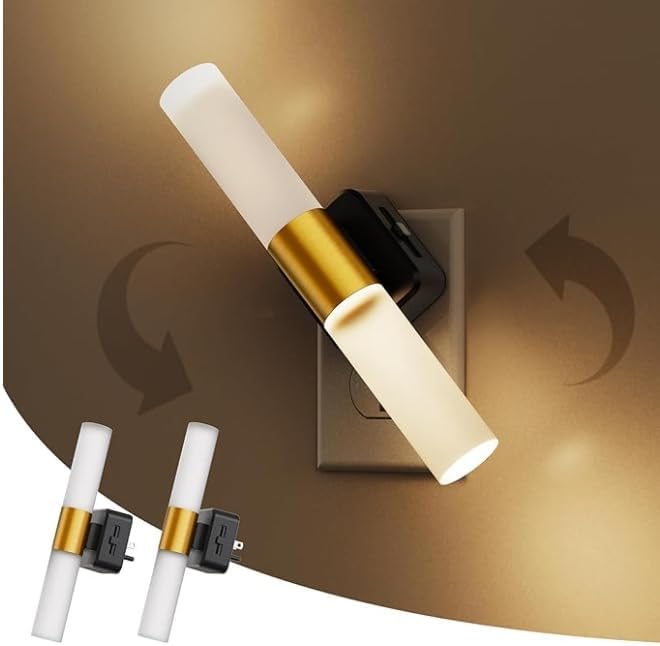 Modern Night Lamp Adjustable Color Temperature Sensor