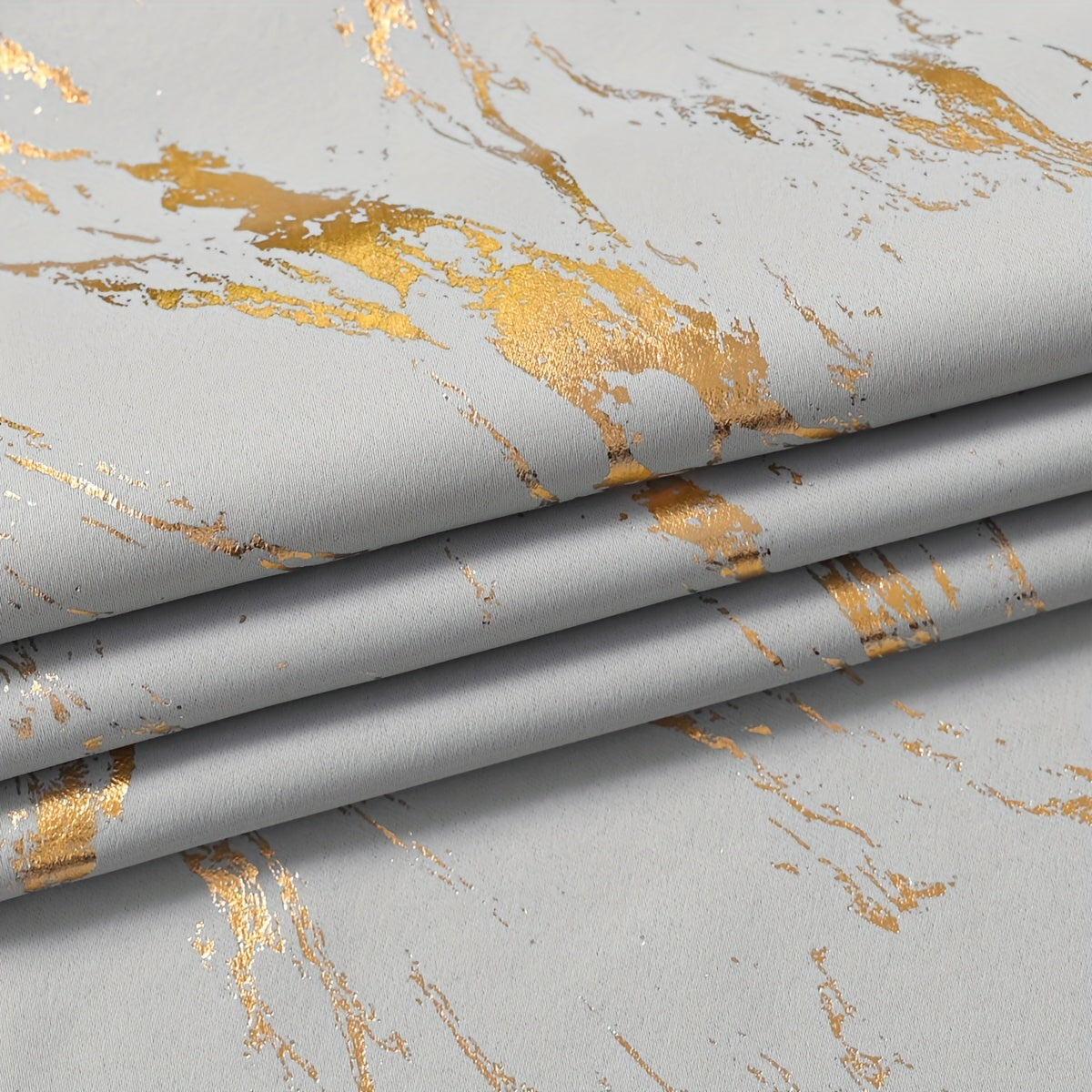 Marble Verduisterende Gordijnen - 2 Stuks Moderne Gordijnen met Marmerpatroon