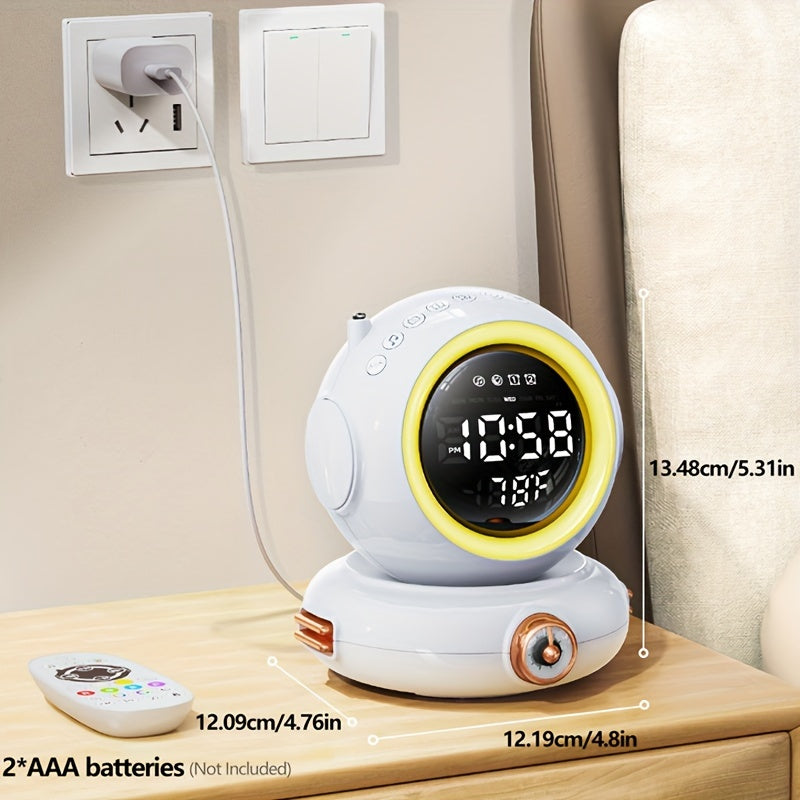 MoonLite - Digitale Wekker met Zonsopgangsimulatie en Dubbel Alarm