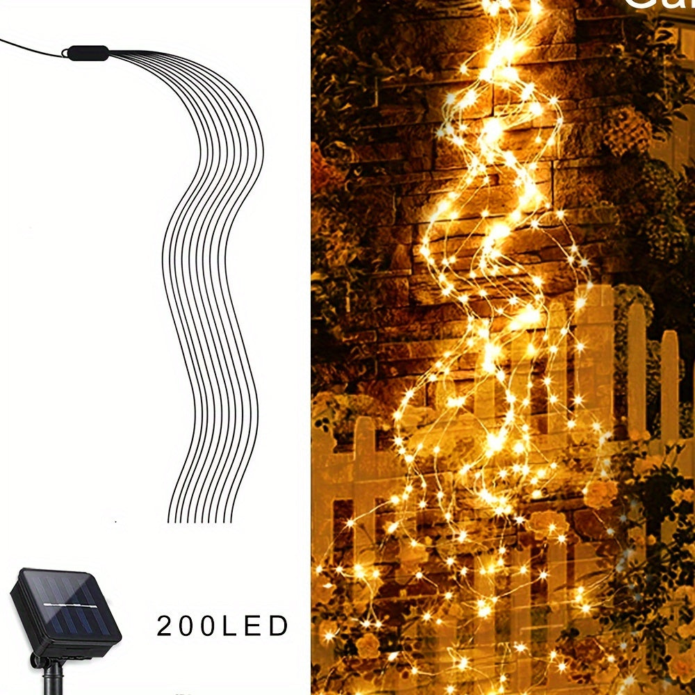SolarTree - Decoratieve Solar Boomrank Lamp String, 100/200 LED