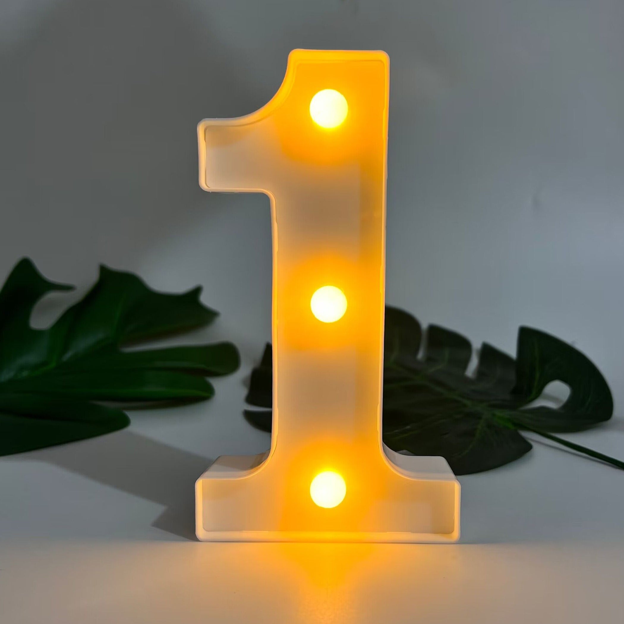 AlphaGlow - LED Decorative Letter Lamp with Battery Power Supply