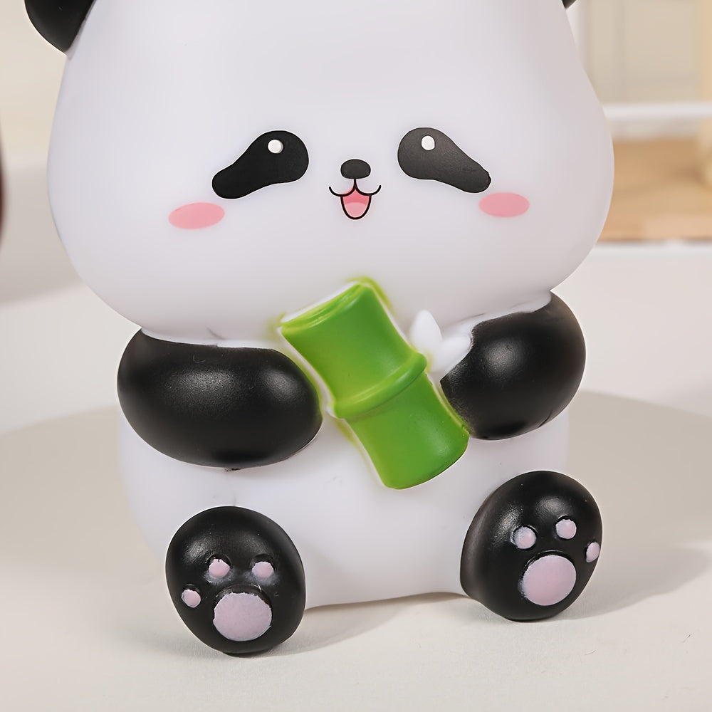 PandaGlow - Lampada Notturna LED Ombreggiata per Scrivania e Camera da Letto