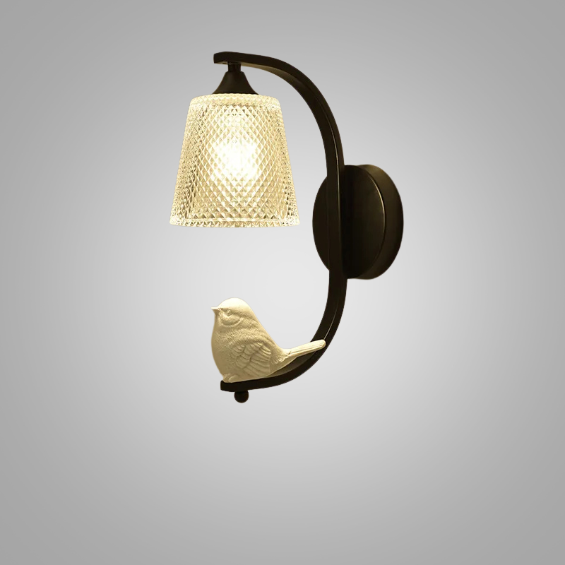 NordicBird - Modern Wall Lamp with Bird Design for Bedroom and Living Room