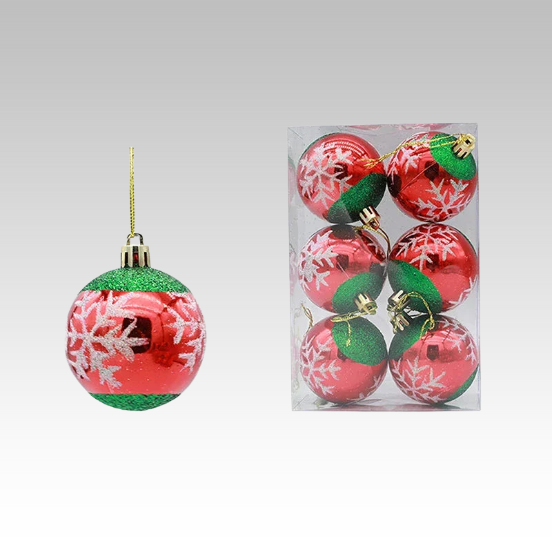 WinterGlans - Elegant Snowflake Christmas Ornaments