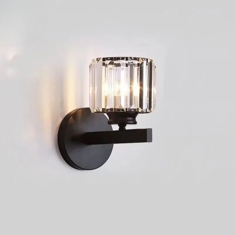 CrystalLuxe - Modern Crystal LED Wall Lamp