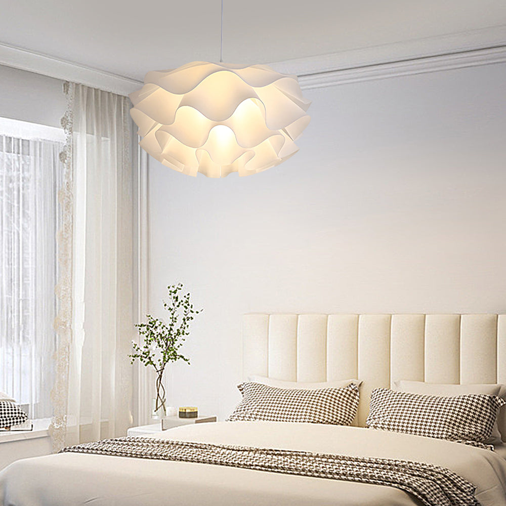 NordicBloom - Candeeiro de Teto LED Escandinavo em Forma de Flor com Função Regulável