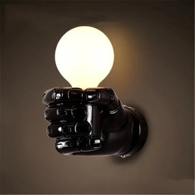 IndustrialGlow - Wall Lamp in Industrial Style Made of Metal – Vintage LED Lamp