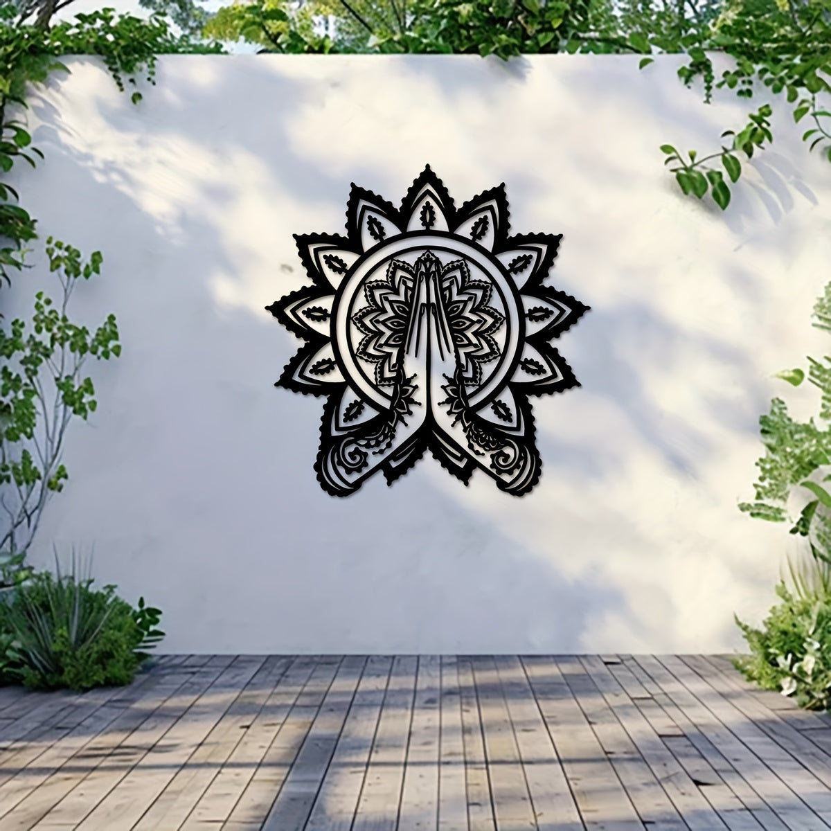 YogaMandala - Iron Meditation Wall Art