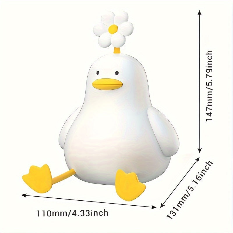 BloomDuck - Silicone Dimmable Night Light with Flip Control