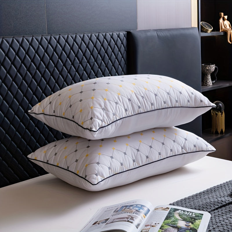 IllumiPillow Luxe – Cuscino da Hotel Premium Lavabile con Supporto per il Collo – Traspirante e Morbido